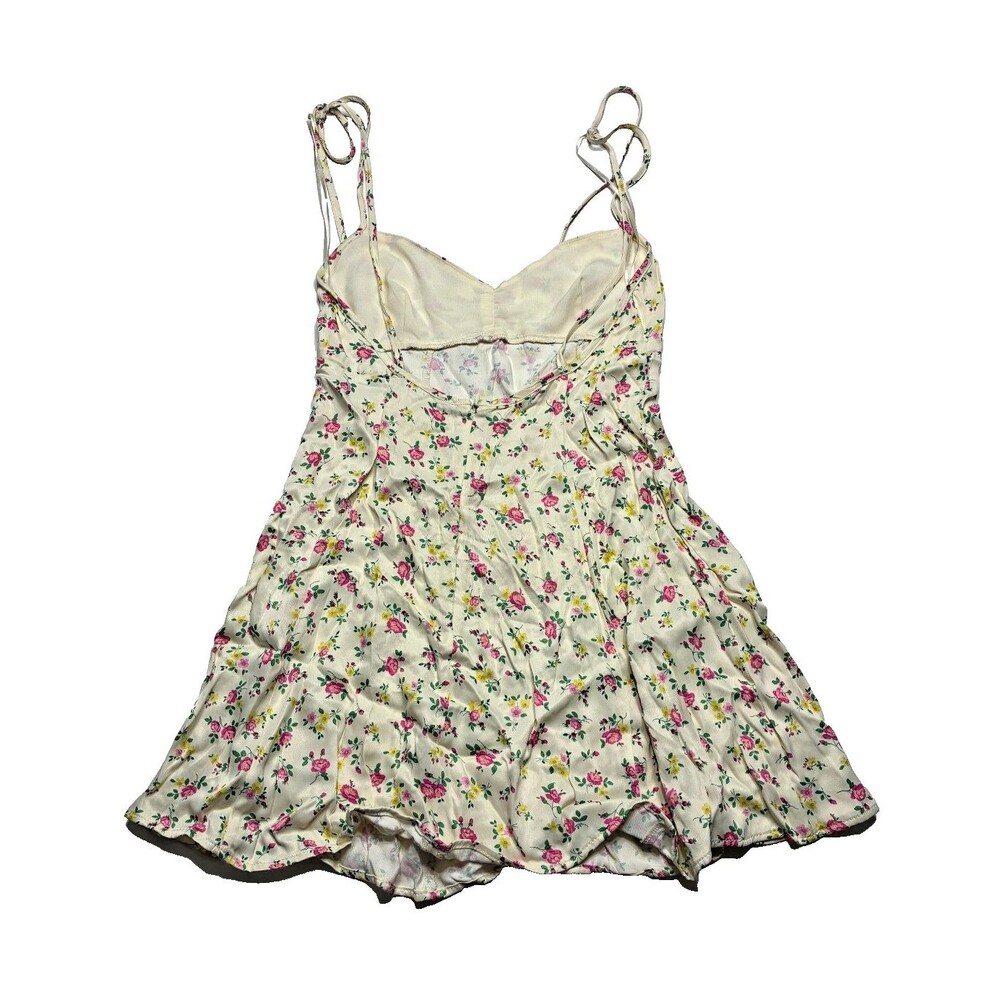 ZARA Women’s Floral Print Dress Medium Summer Vacation Party Wedding Guest M